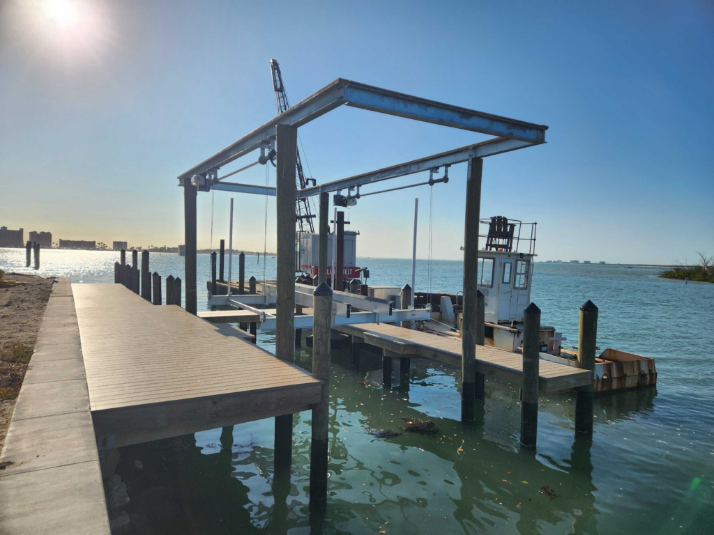 building a dock and lift